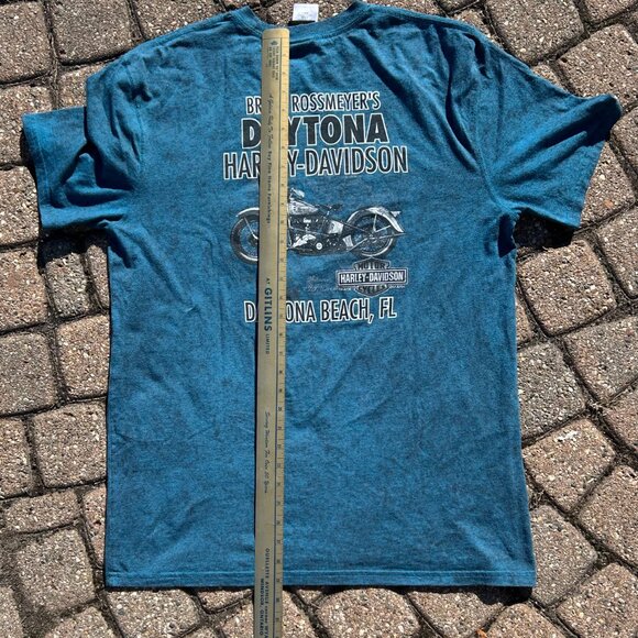 Harley Davidson Daytona Beach Florida T Shirt Sz L - Picture 8 of 9